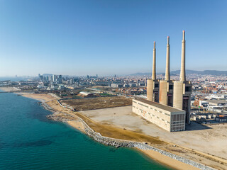 Thermal power plant in Sant Adria