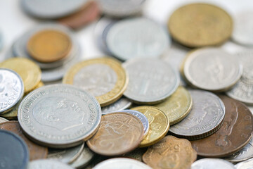 euro cent coins