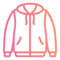 hoodie gradient icon