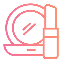 cosmetics gradient icon