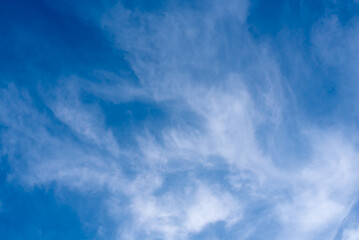 blue sky with clouds