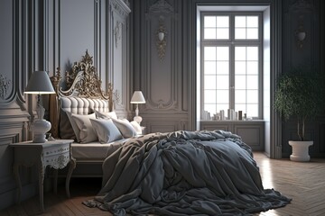 Elegant classic bedroom