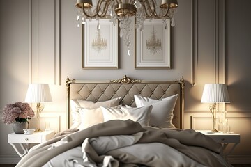 Elegant classic bedroom