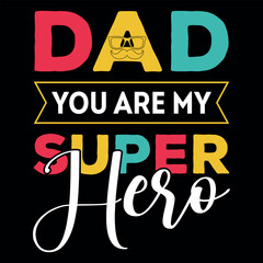 Father  typography t shirt or Father's day shirt design