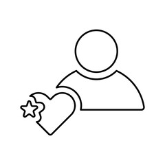 Candidness, candor, candour outline icon. Line art vector.