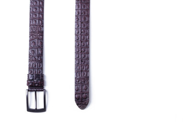 Male leather belt