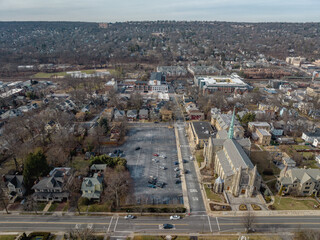 Aerial Drone of South Orange New Jersey