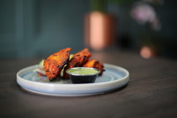 Indian restaurant food 