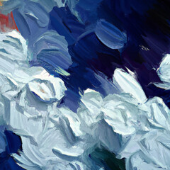 Abstract brush stroke texture background wallpaper