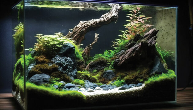 Aquascape Aquarium Fish Tank