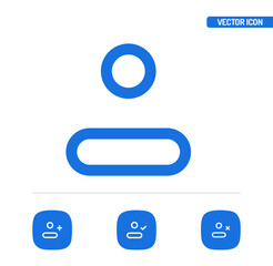 User account icon, vector illustration - 575640933