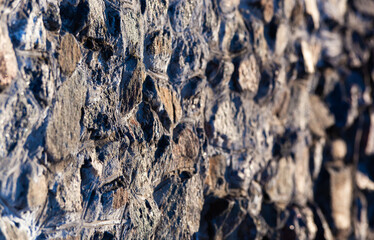 Stone Texture. An ancient wall of stones.