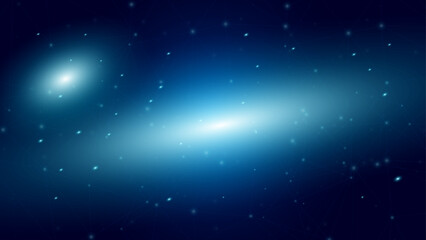 Naklejka premium Information network technology modern background.