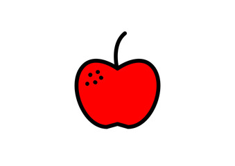 apple with heart
