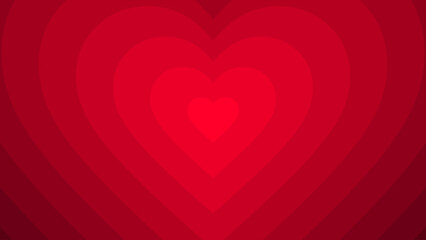 Abstract Heart Background. Heart Pattern Background Vector Illustration