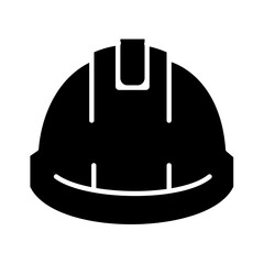 Solid HELMET design vector icon