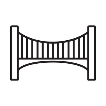BRIDGE design vector icon