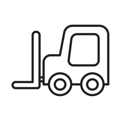 FORKLIFT design vector icon