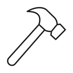 HAMMER design vector icon