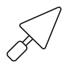 TROWEL design vector icon