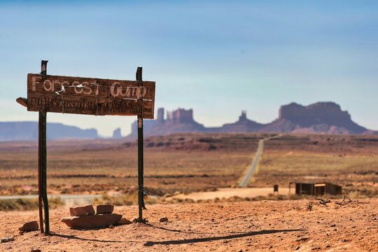 Forrest Gump viewing point at Monument Valley, Utah