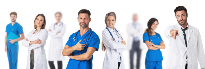 Group of medical doctors - 575669508