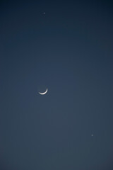 congiunzione luna venere giove © Stefano Piazza