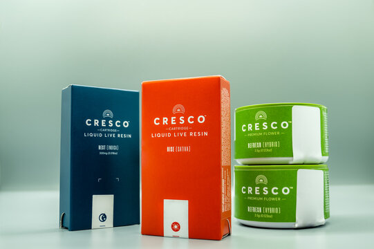 Cresco Labs Cannabis Packaging Medical Vapes and Flower