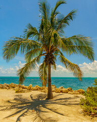 Fort Zachary Beach, Key West in the Florida Keys