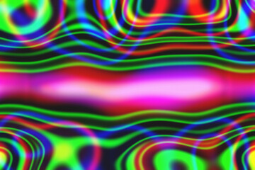 Holographic Colorful Background