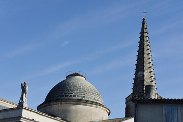 Saint-Remy-de-Provence, France; 26 January 2023: Roman Catholic Church St.Martin, Saint-Remy, in...
