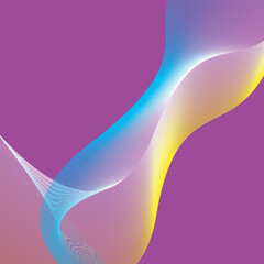 Simple abstract background with waves