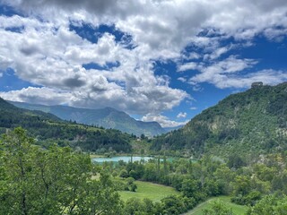 lake in the mountains