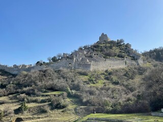 view of the mountains
