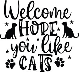 cat svg design cut files