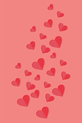 hearts background