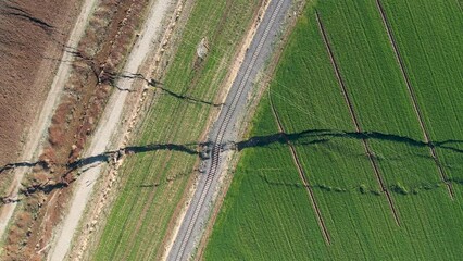 Kahramanmaras fault line. Turkey, Drone Footage
