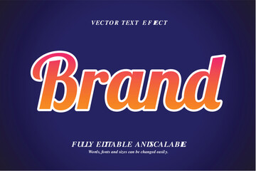 Brand 3D Text Effect 