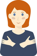 Person portrait #EmbraceEquity Give equity a huge embrace. International Women's Day 2023 Embrace equity. Equal opportunities are no longer enough