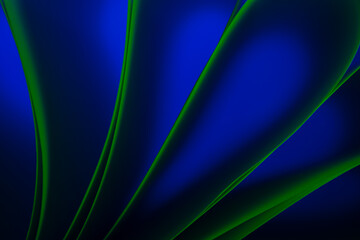 Obraz premium Abstract curved shapes in soft colors. Abstract background.
