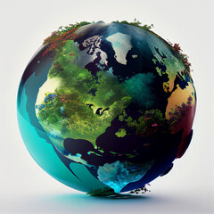 Fototapeta premium Eco world