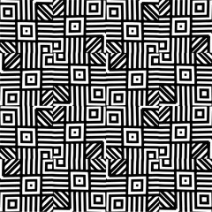 Seamless repeating pattern.Black and 
white pattern  for decor, textile ,fabric,wallpapers and backgrounds.