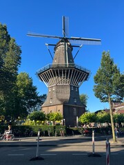 Old Mill In Amsterdam