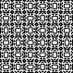 Seamless repeating pattern.Black and 
white pattern  for decor, textile ,fabric,wallpapers and backgrounds.