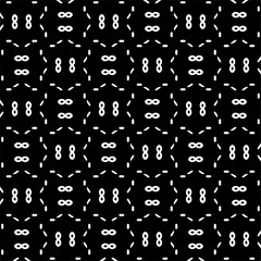 Seamless repeating pattern.Black and 
white pattern  for decor, textile ,fabric,wallpapers and backgrounds.