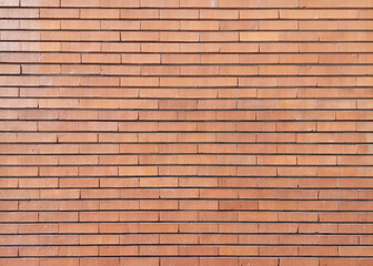 Fototapeta premium Texture of red brick. Building material for a country house.