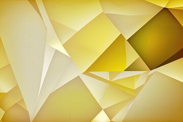 Yellow abstract background of intersecting lines. Generative AI