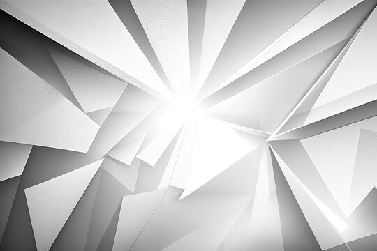 White abstract background of intersecting lines. Generative AI © AdriFerrer