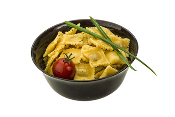 Ravioli with herbs