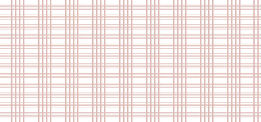 Seamless vector pattern with pink lines, scribed in ticks on a white background